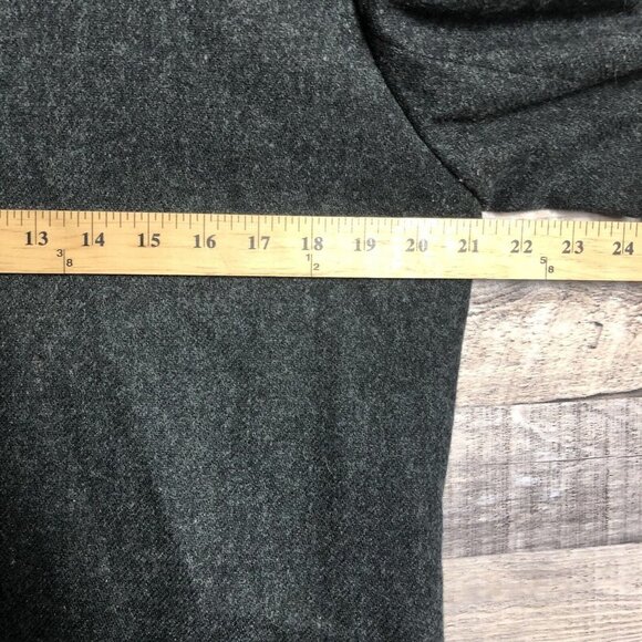 Sag Harbor Woman’s Blazer Jacket Size 10 Wool Gray Lined - Picture 7 of 7